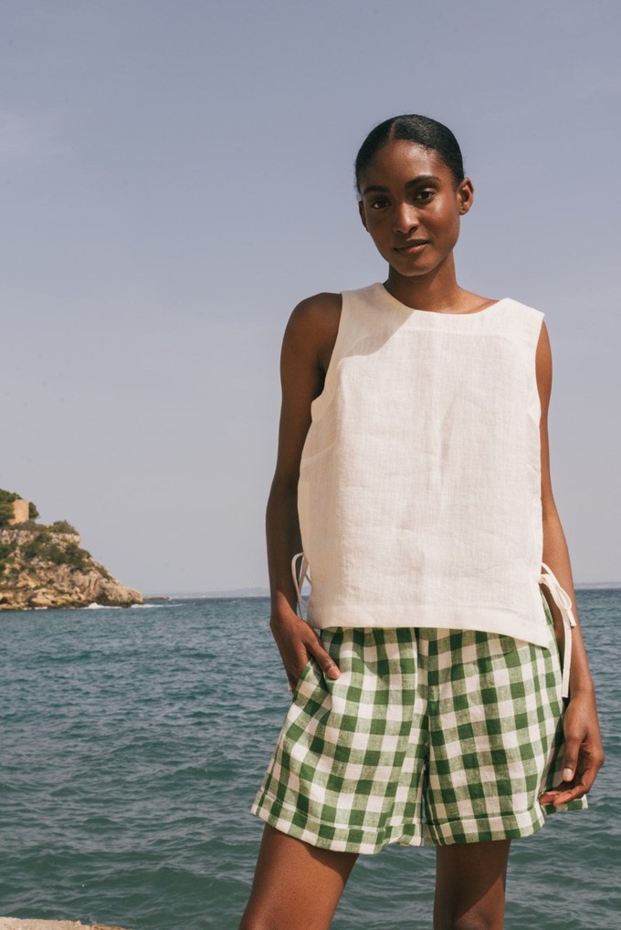 MIA shorts in Matcha Green | sale from AmourLinen
