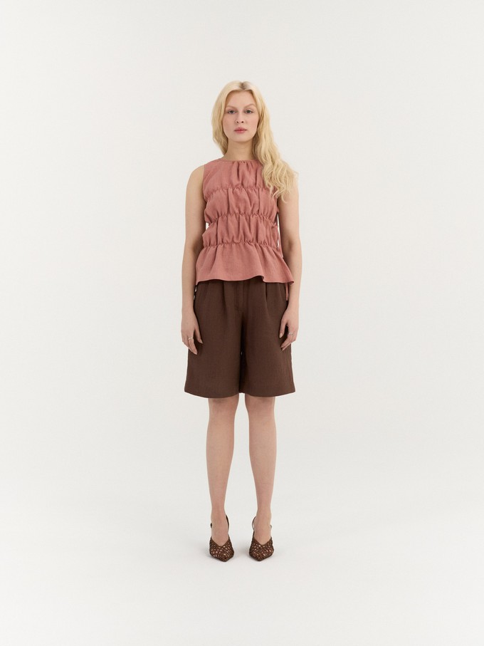 Eloise Gathered Top from AmourLinen