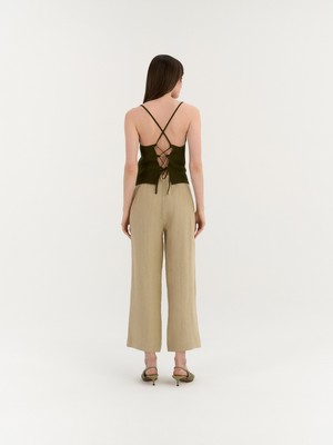 Ava Lace-Back Top from AmourLinen