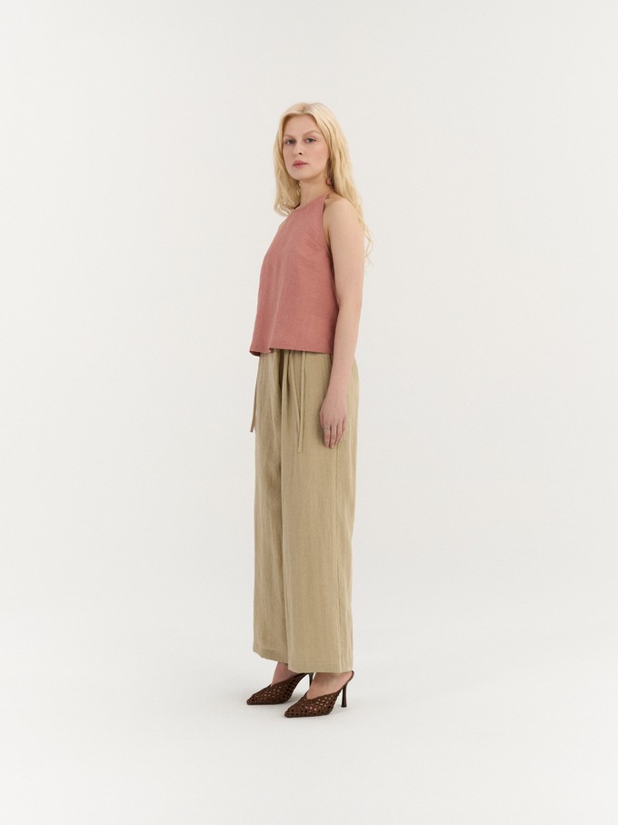 Gaia Tie Pants from AmourLinen