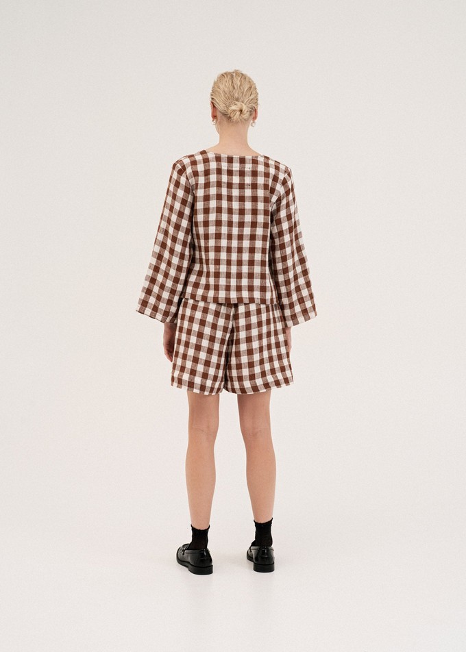 Adele Wrap Top from AmourLinen