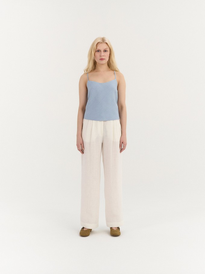 Ava Lace-Back Top from AmourLinen