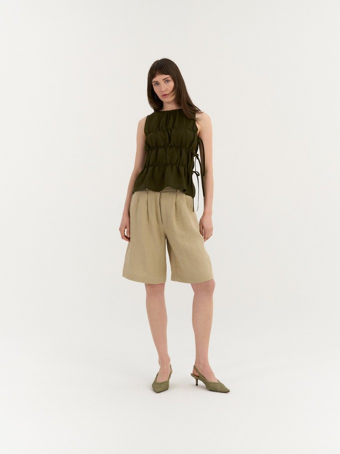 Eloise Gathered Top from AmourLinen