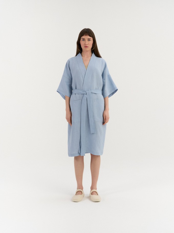 Midnight Bathrobe from AmourLinen