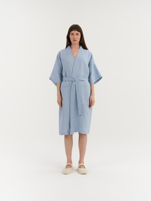 Midnight Bathrobe from AmourLinen