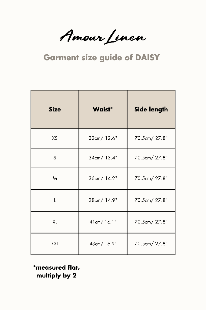 DAISY skirt in Rosy Brown | sale from AmourLinen