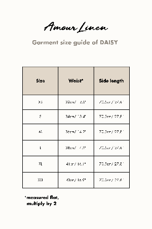 DAISY skirt in Rosy Brown | sale from AmourLinen