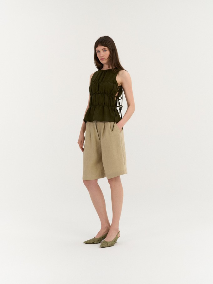 Eloise Gathered Top from AmourLinen