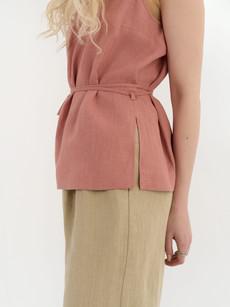 Serena Tie Top via AmourLinen