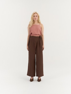 Gaia Tie Pants from AmourLinen