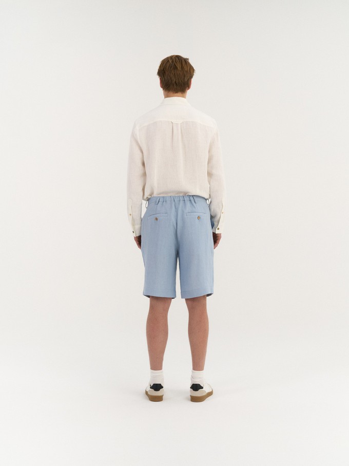 Marco Pleated Shorts from AmourLinen