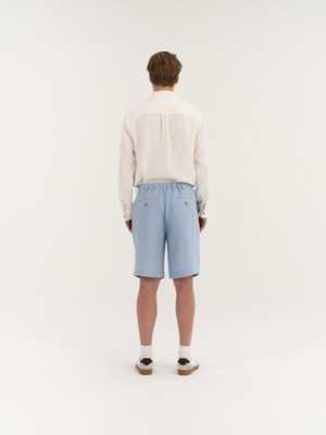 Marco Pleated Shorts from AmourLinen