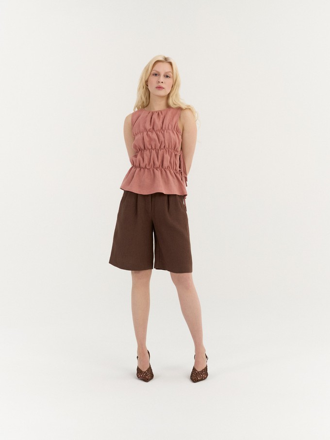 Eloise Gathered Top from AmourLinen