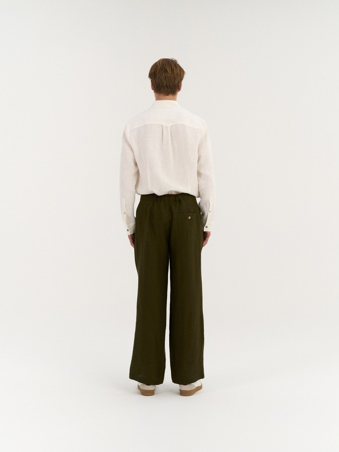 Enzo Pleated Pants from AmourLinen