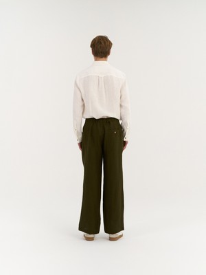 Enzo Pleated Pants from AmourLinen