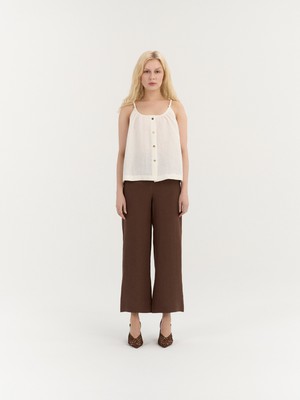 Maris Button Top from AmourLinen