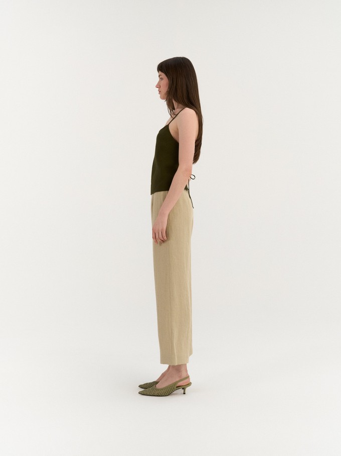 Ava Lace-Back Top from AmourLinen