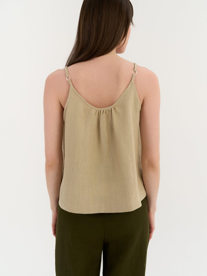 Maris Button Top from AmourLinen