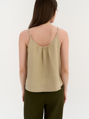 Maris Button Top from AmourLinen