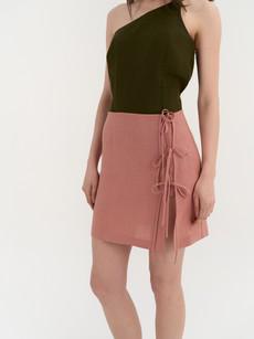 Manon Skirt with Ties via AmourLinen