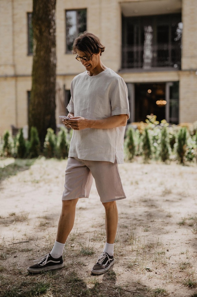 ATLAS top in Cream from AmourLinen