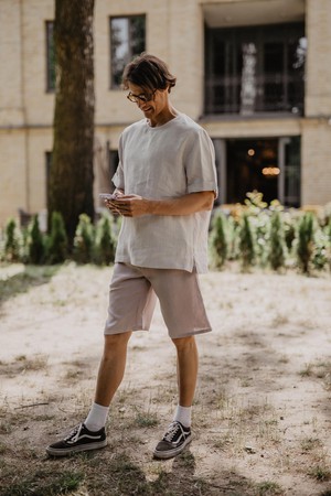 ATLAS top in Cream from AmourLinen