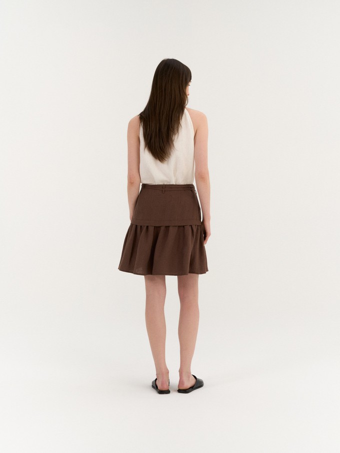Ravena Gathered Skirt from AmourLinen