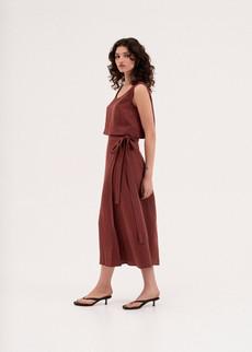Iris Wrap Skirt via AmourLinen