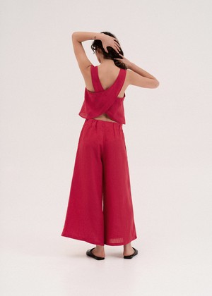 Isabella Wide Pants from AmourLinen