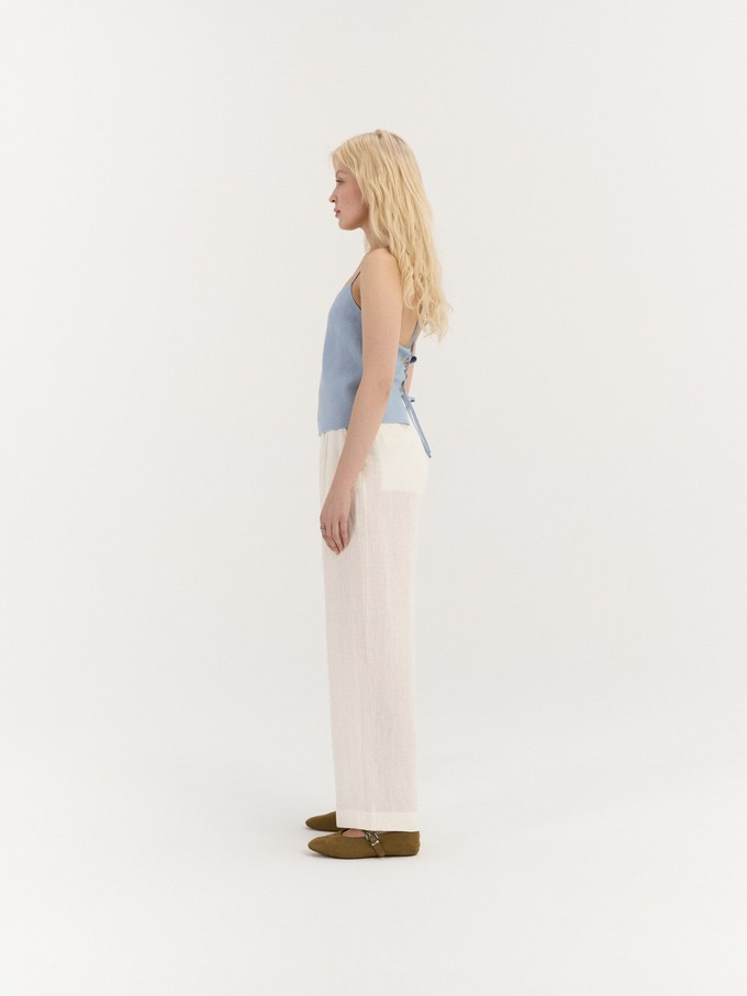 Ava Lace-Back Top from AmourLinen