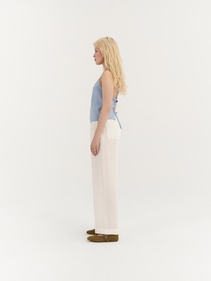 Ava Lace-Back Top from AmourLinen