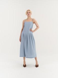 Sarah Pleated Dress via AmourLinen