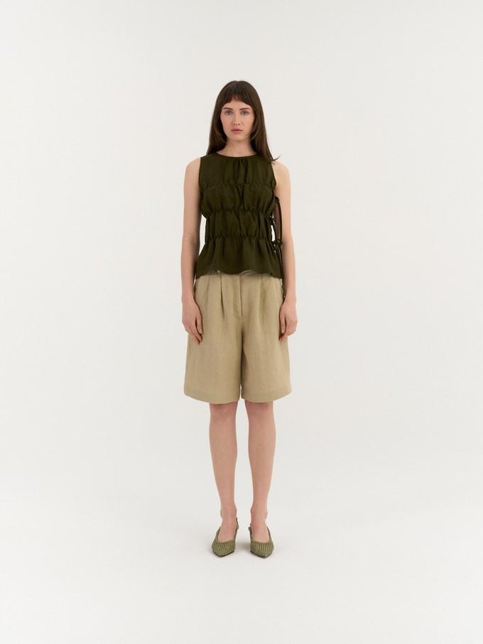 Eloise Gathered Top from AmourLinen