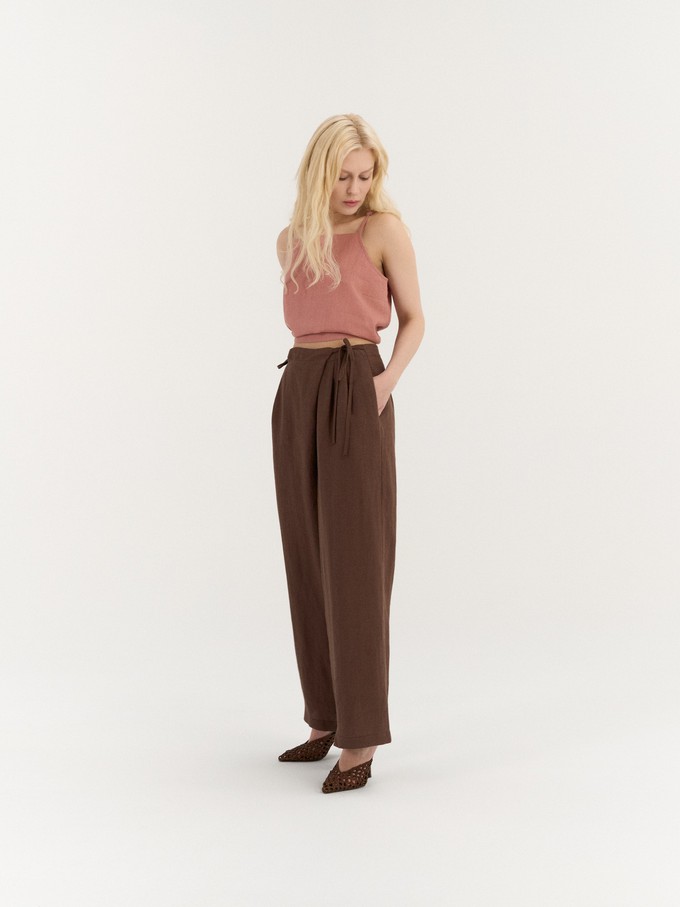 Gaia Tie Pants from AmourLinen