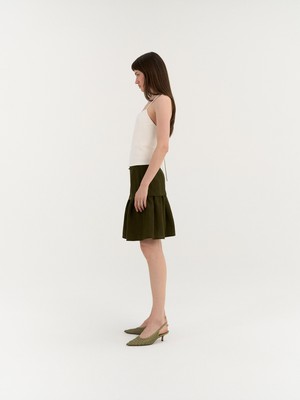 Ravena Gathered Skirt from AmourLinen