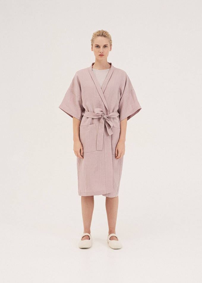 Midnight Bathrobe from AmourLinen