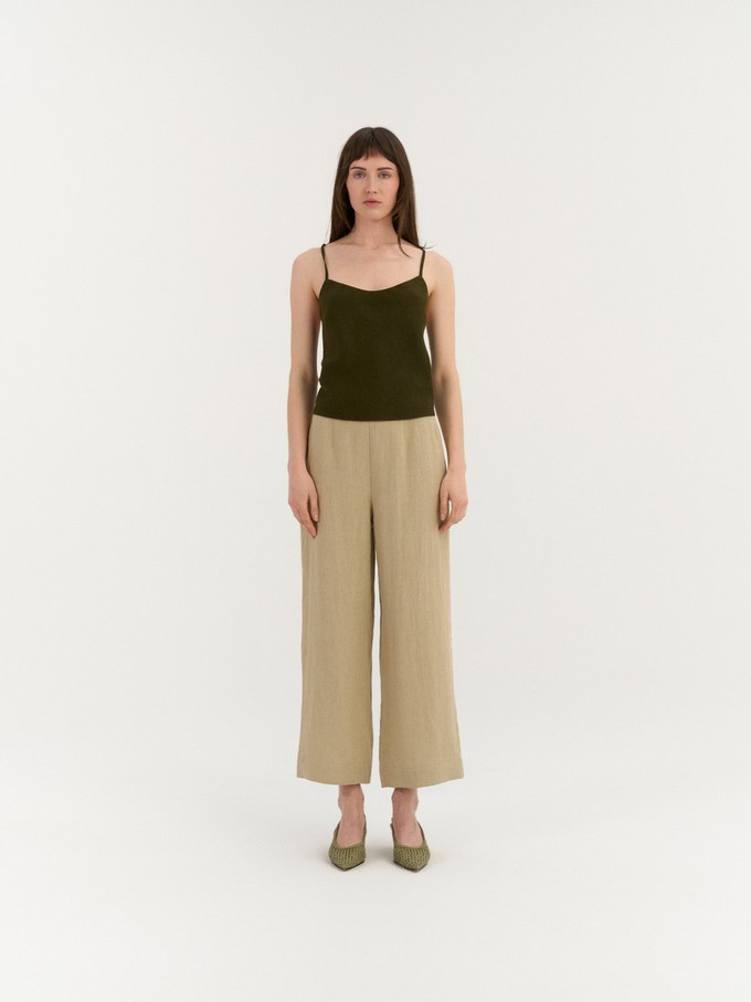 Ava Lace-Back Top from AmourLinen