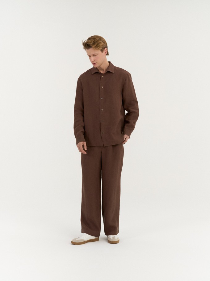 Enzo Pleated Pants from AmourLinen