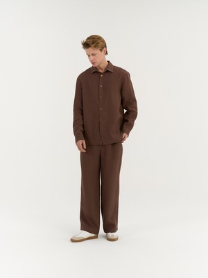 Enzo Pleated Pants from AmourLinen