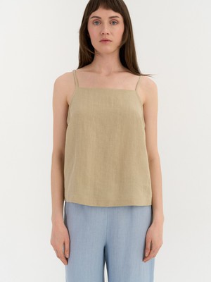 Aura Sleeveless Top from AmourLinen
