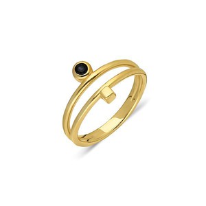 Toni ring | onyx from Ana Dyla