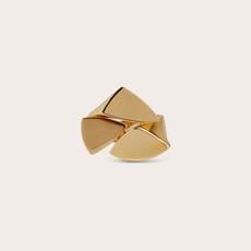 Triangle ring 14ct gold from Ana Dyla
