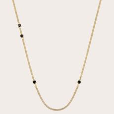 Gemma spinel necklace via Ana Dyla