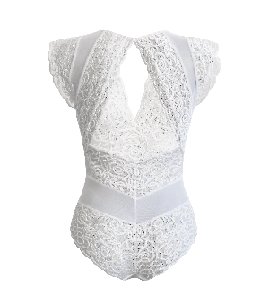 Amara White Bodysuit from Anekdot