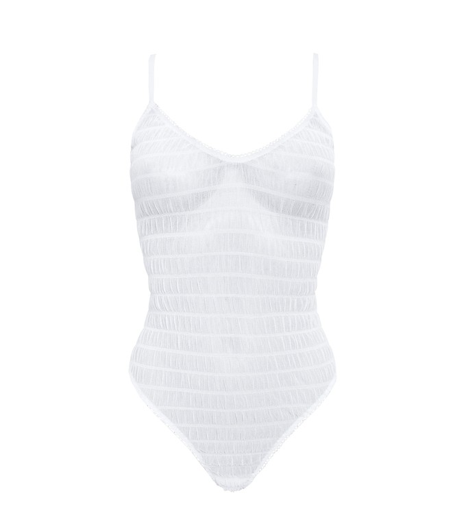 Breeze White Bodysuit from Anekdot