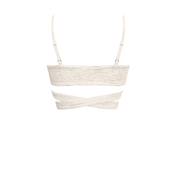 Jacquard Lin Bikini Top from Anekdot