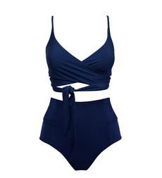 Navy / Lin + Bow-back via Anekdot