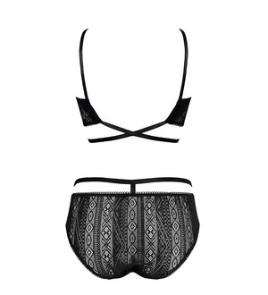 Darling Black Strappy Set from Anekdot