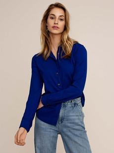 Cedar blouse - Cobalt blue via Arber