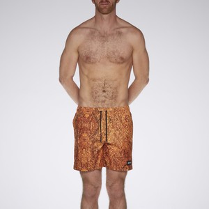 AS swimmer38 BO oil spill print gold from arctic seas